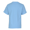 View Image 3 of 3 of Soft Spun Cotton T-Shirt - Youth - Colors - Embroidered