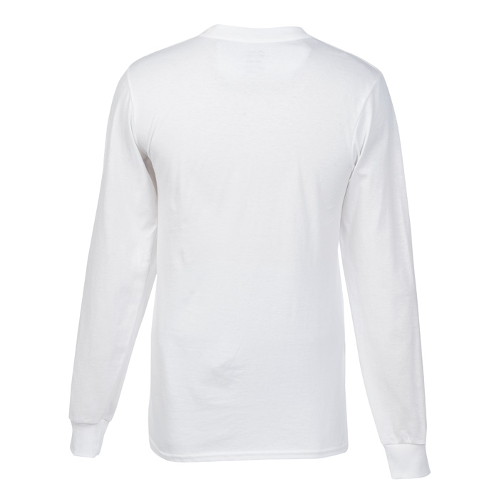 4imprint.com: Port Classic 5.4 oz. Long Sleeve T-Shirt - Men's - White ...