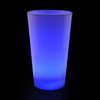 View Image 3 of 8 of Light-Up Frosted Glass - 17 oz. - Multicolor