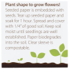 View Image 3 of 3 of Plant-A-Shape Flower Seed Packet - Dollar Sign