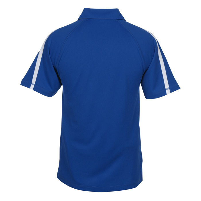 4imprint.com: Performance Pique Mesh Colorblock Polo - Men's 118757-M