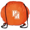 View Image 3 of 3 of Reflective Pumpkin Drawstring Sportpack