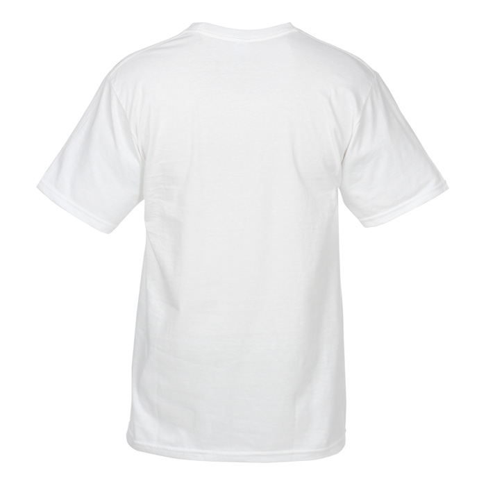 4imprint.com: Essential Ring Spun Cotton T-Shirt - Men's - White 119079-M-W