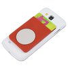 View Image 2 of 3 of Adhesive Cell Phone Wallet - Mirror