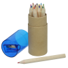 View Image 4 of 4 of Colored Pencil & Sharpener Set - Full Color