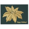 View Image 3 of 4 of Poinsettia Leaf Greeting Card
