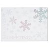 View Image 3 of 4 of Holographic Snowflakes Greeting Card