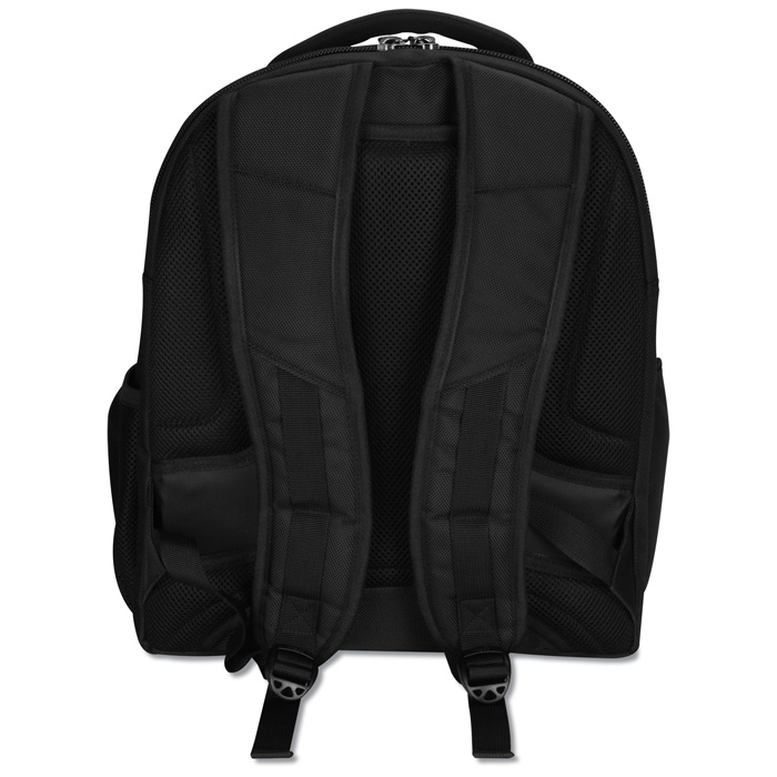 kenneth cole leather laptop backpack