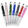 View Image 6 of 6 of Mercury Stylus Metal Pen with Flashlight - Laser Engraved