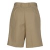 View Image 2 of 2 of Poly/Cotton Pleated Front Transit Shorts - Ladies'