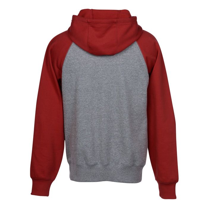 Raglan Colorblock Sport Hoodie Screen 122941S