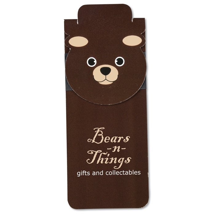 Paws and Claws Bookmark Bear 123083B