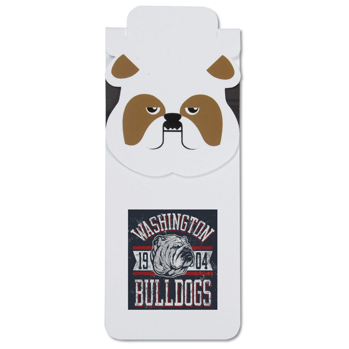 Paws and Claws Bookmark Bulldog 123083BD