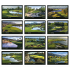 View Image 2 of 2 of Golf America Large Wall Calendar