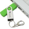 View Image 2 of 5 of Smartphone USB Swing Drive - 1GB