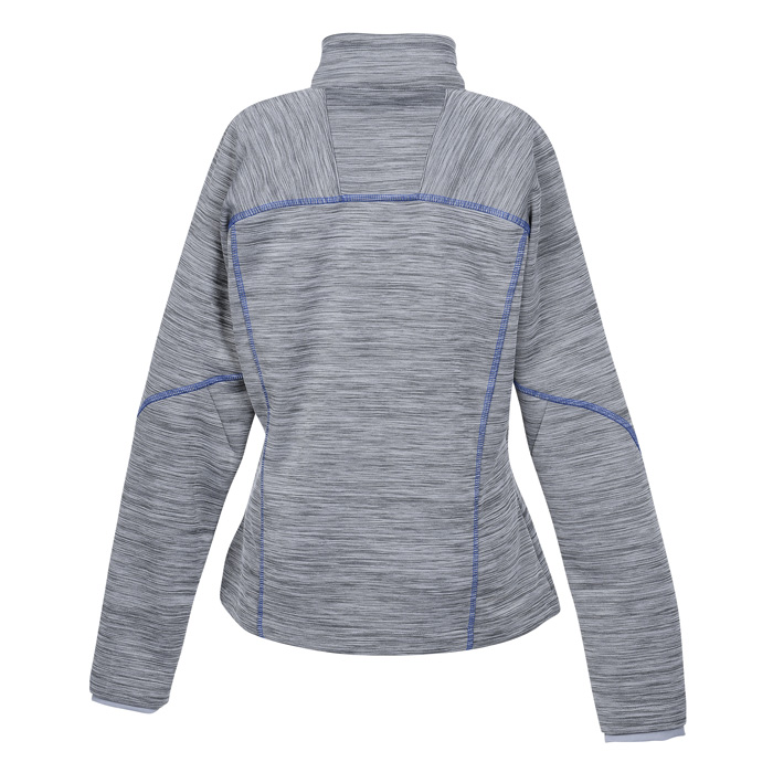 4imprint.com: Melange Bonded Fleece Jacket - Ladies' 124830-L