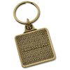View Image 2 of 3 of Camden Metal Keychain - Square
