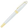 View Image 7 of 7 of Cross Bailey Rollerball Metal Pen - Chrome - Gold