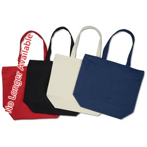 4imprint.com: Maine Zippered 8 oz. Cotton Tote - 24 hr 125780-24HR