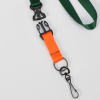 View Image 2 of 2 of Mix and Match Smooth Nylon Lanyard - 3/4" - 38" - Metal Swivel Snap Hook