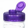 View Image 3 of 3 of Refresh Clutch Water Bottle with Flip Lid - 20 oz. - Clear - 24 hr