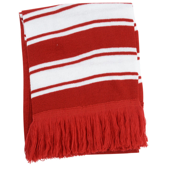 4imprint.com: Fringed Scarf with Stripes 127064-ST