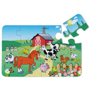 4imprint.com: 12-Piece Animal Puzzle - Farm 127388-FA