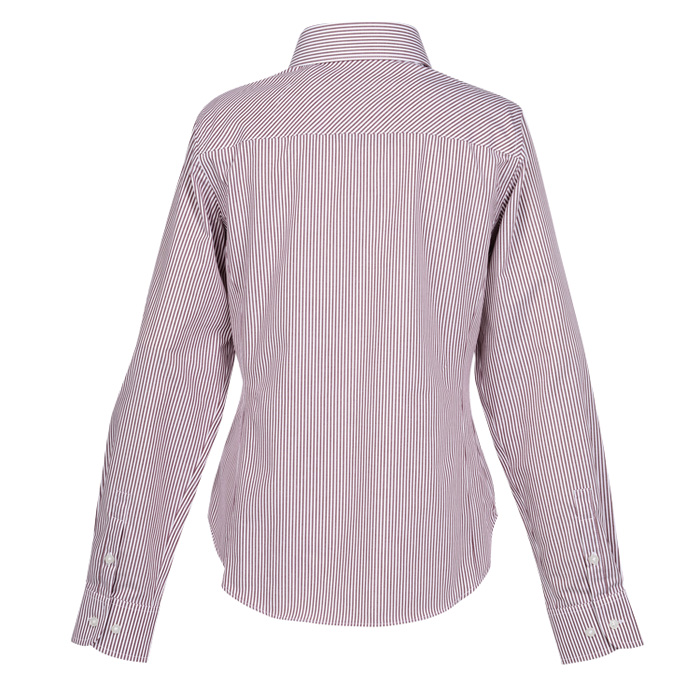 4imprint.com: Crown Collection Banker Stripe Shirt - Ladies' 127438-L