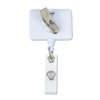 View Image 2 of 3 of Jumbo Retractable Badge Holder with Antimicrobial Additive - 40" Rectangle - Label