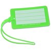 View Image 2 of 2 of Rectangle Luggage Tag  - 2" x 3-1/2" - Translucent