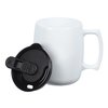 View Image 3 of 3 of Courier Mug with Lid - 12 oz. - Opaque