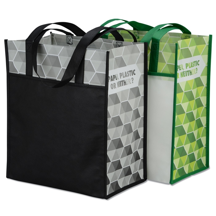 Download 4imprint.com: Horizons Laminated Tote - Hexagon 128321-HEX ... Yellowimages Mockups