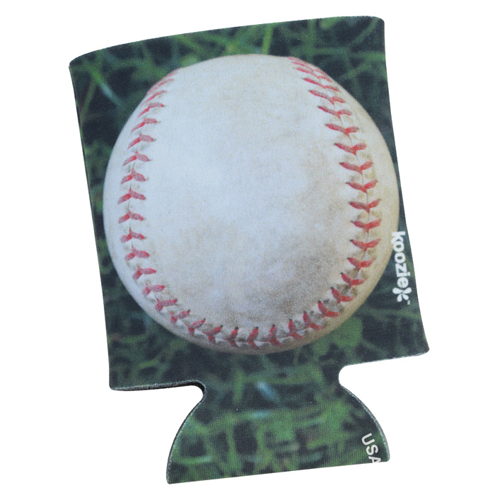 Koozie® Chill Collapsible Can Kooler Baseball 128732BB