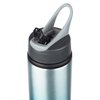 View Image 2 of 3 of Gradient Color Aluminum Sport Bottle with Straw Lid - 24 oz.