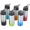View Image 3 of 3 of Gradient Color Aluminum Sport Bottle with Straw Lid - 24 oz.