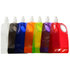 View Image 2 of 3 of Fold Flat Water Bottle with Carabiner - 25 oz. - 24 hr