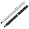 View Image 2 of 4 of 4-in-1 Stylus Metal Pen with Laser Pointer and Flashlight