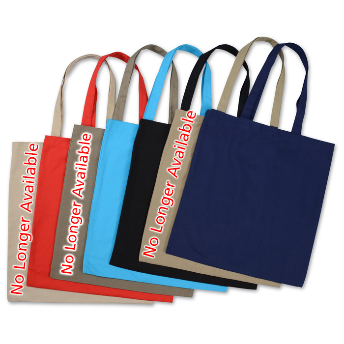 Colored Cotton Hook and Loop Closure Tote 130828