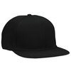 View Image 3 of 4 of Snap Back Flat Bill Cap - Embroidered