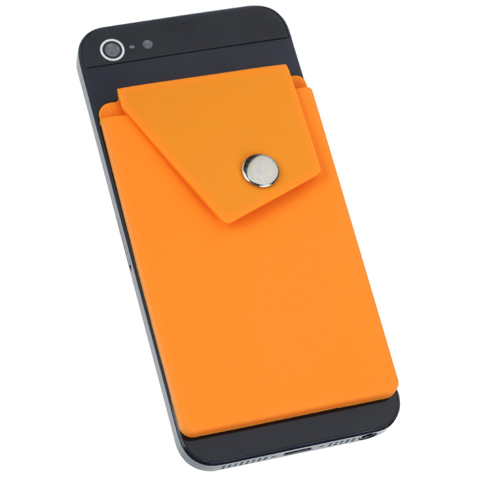 Cell Phone Wallet Snap Pocket