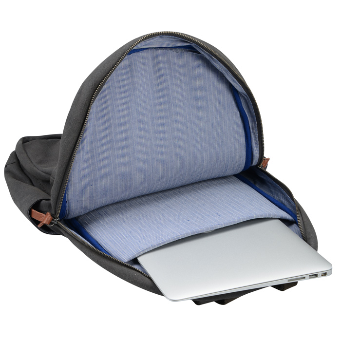 Alternative Basic Cotton Laptop Backpack 24 hr 13130924HR