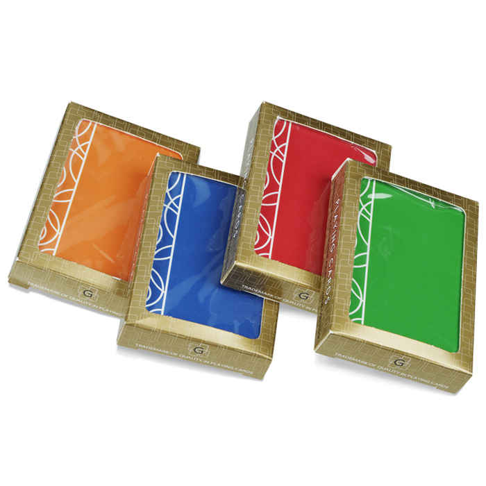 Poker card colors