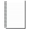 View Image 2 of 2 of Smooth Paperboard Journal with Pen- 10" x 7" - 50 sheet