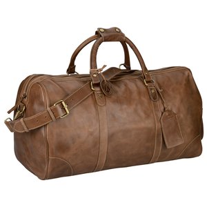 4imprint.com: Westbridge Large Leather Duffel 132338