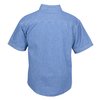 View Image 3 of 3 of Utility Short Sleeve Denim Shirt - Men's