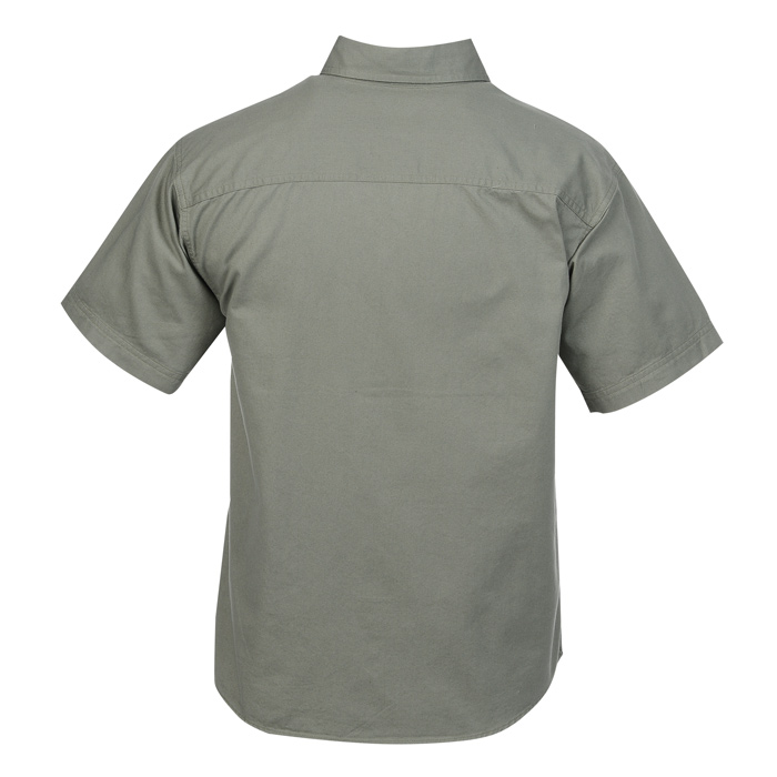 4imprint.com: Garment-Washed Cotton Twill Short Sleeve Shirt 132364-SS