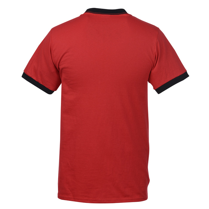 Ringer colour tee mens men shirt description only