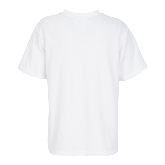 4imprint.com: Principle Performance Blend T-Shirt - Youth - White ...