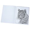 View Image 3 of 3 of Stress Relieving Adult Coloring Book - Animals