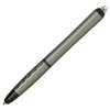 View Image 2 of 7 of Tev Stylus Twist Flashlight Pen - Metallic